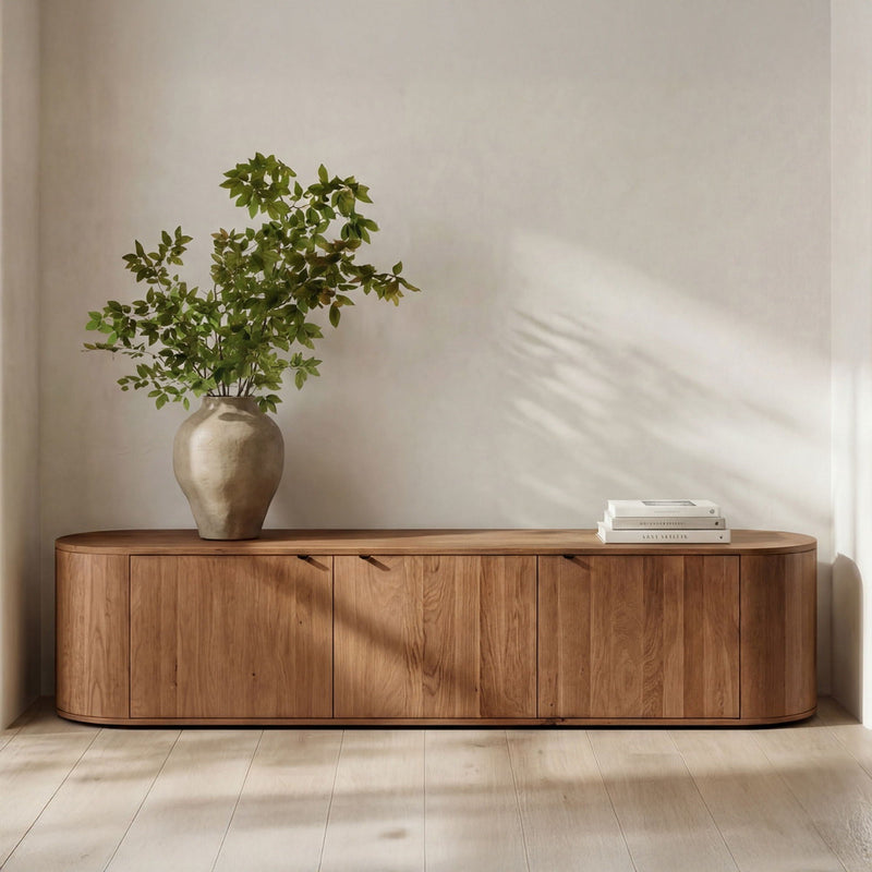 Theo - Media Bench - Brown