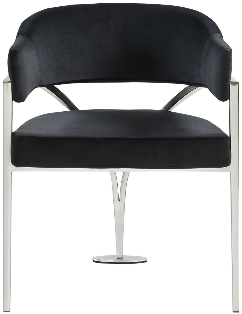 Madelyn - Dining Chair (Set of 2) - Brushed Chrome