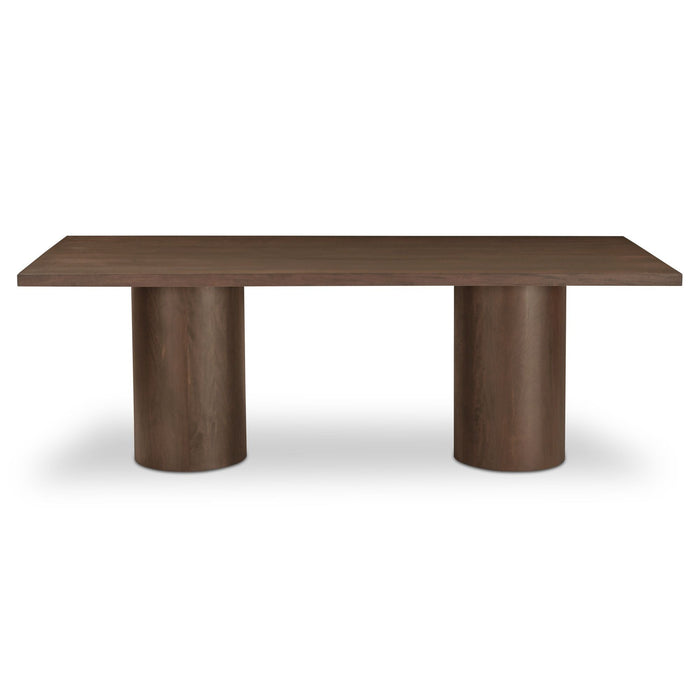 Hadley - Dining Table Large - Warm Brown