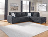 Altari 2 Piece RHF Sectional Slate - Furniture Depot