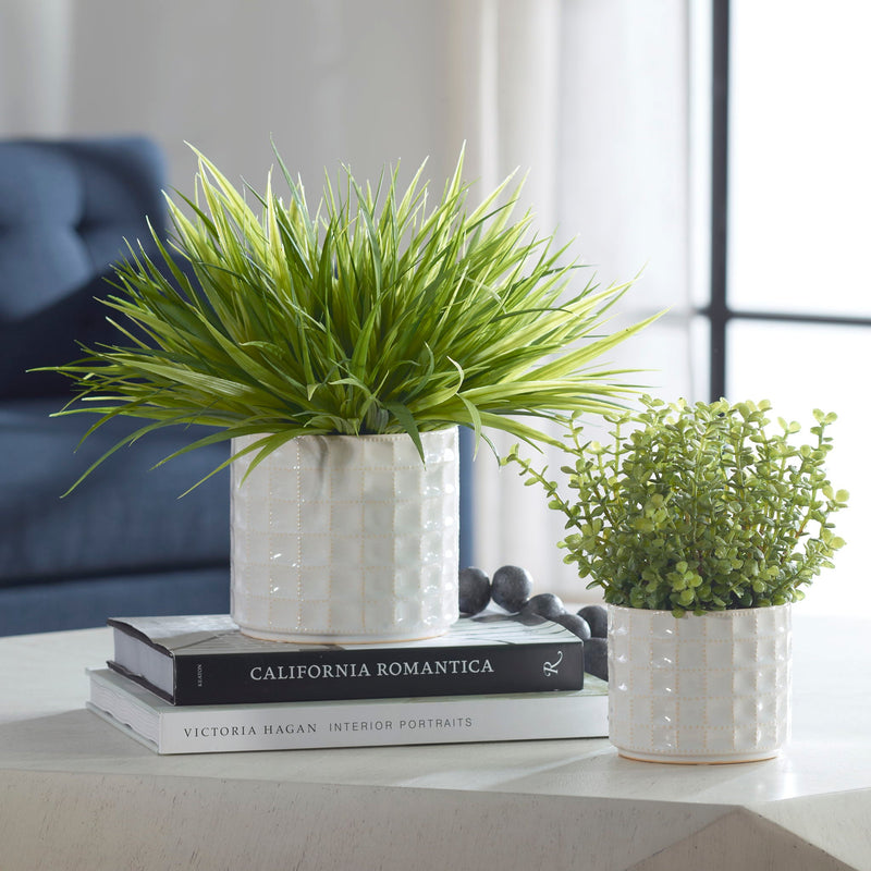 Edgewood - Greenery (Set of 2) - Silver