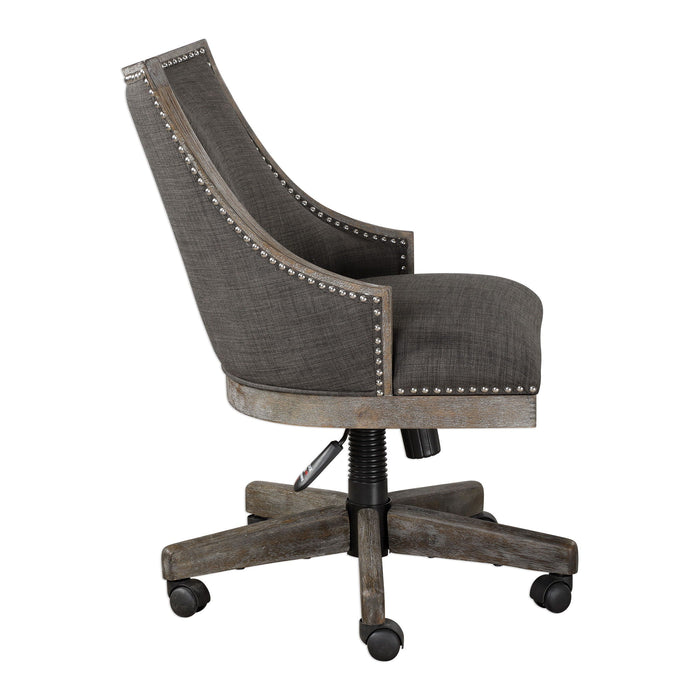 Aidrian Desk Chair Charcoal