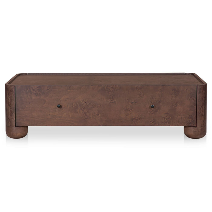 Gibson - Coffee Table - Burl / Brown