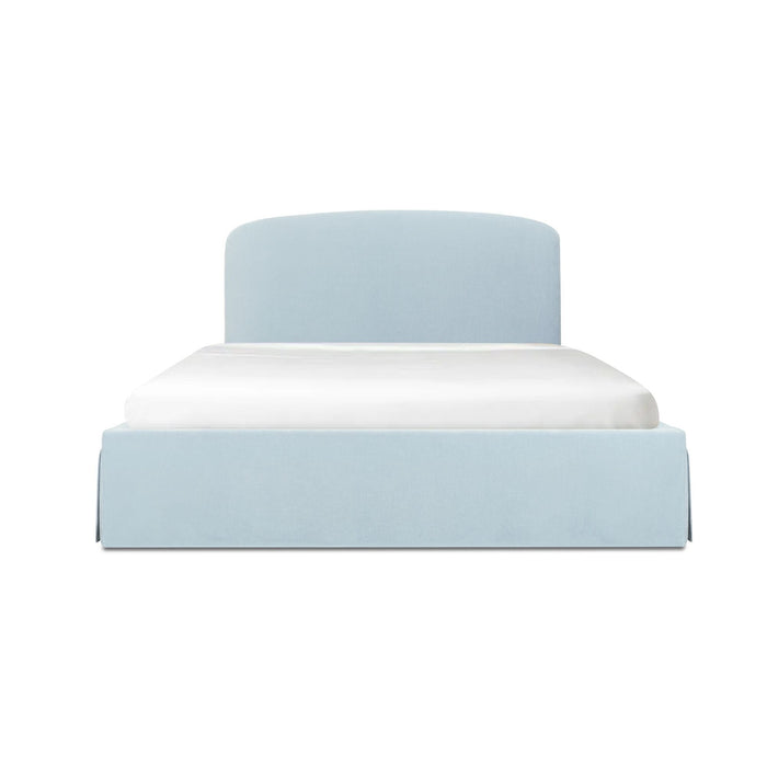 Joan - Queen Storage Bed - Light Blue
