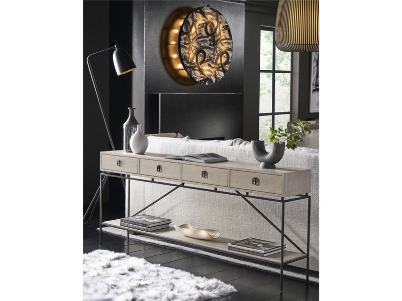 Coalesce - Barber Console - Gray