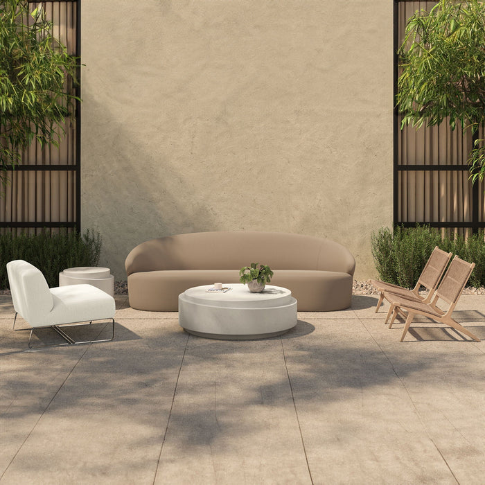 Palma - Outdoor Lounge Chair - Warm Brown