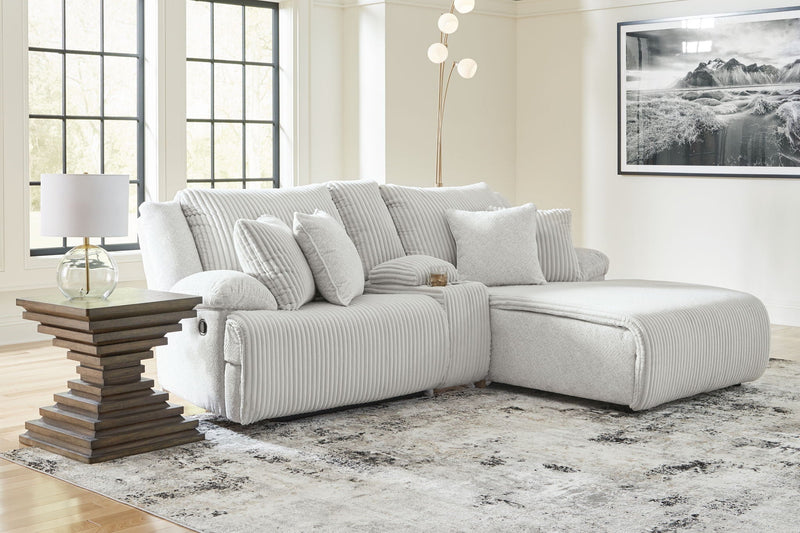Top Tier - 3 Piece Reclining Sectional