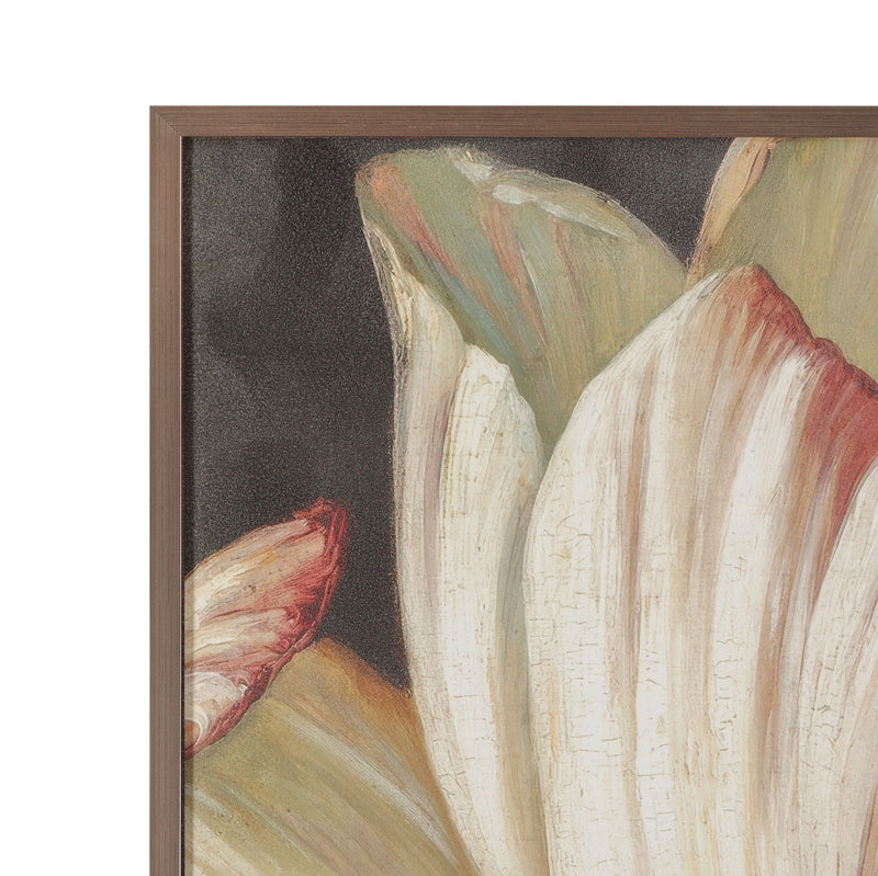 The Secret Garden - Detail Framed Print - Pink