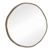 Lowen - Round Mirror - Brass