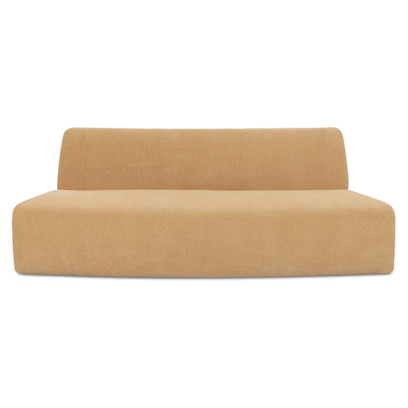 Naomi - Convex Sofa - Golden Yellow
