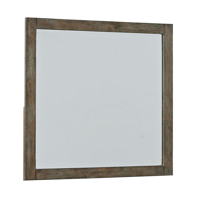 Shamryn Grayish Brown Bedroom Mirror