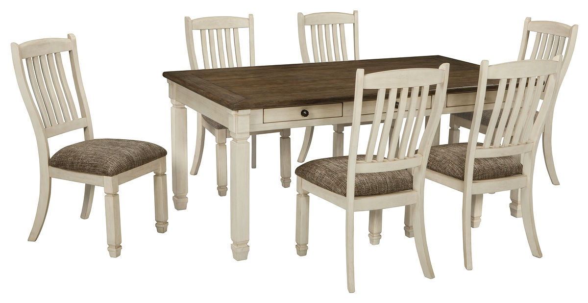 Bolanburg Beige 7 Pc. Dining Room Table, 6 Side Chairs