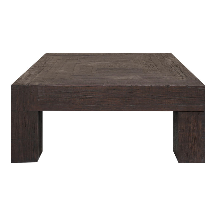 Evander - Coffee Table - Rustic Brown