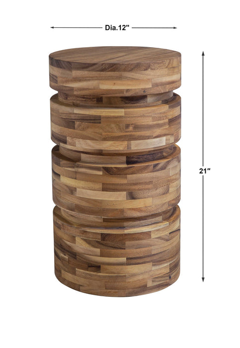 Boone - Drink Table - Light Brown