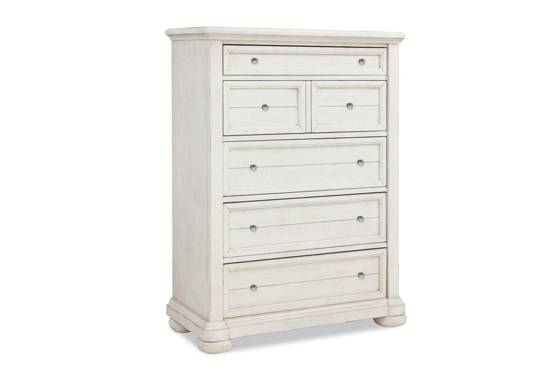 Nashville - Davidson 5 Drawers Chest - Cloud