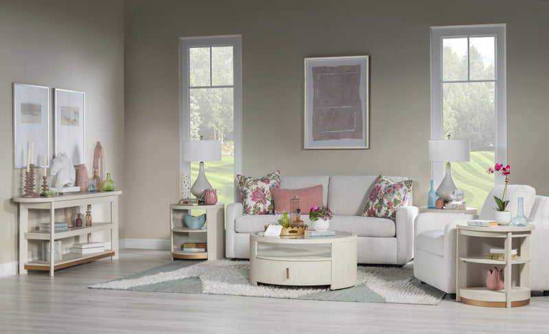 Sloan - End Table - Frost