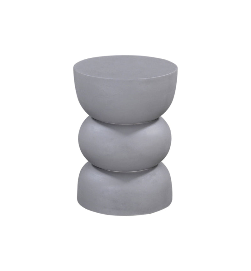 Haven - Accent Table - Gray Plaster