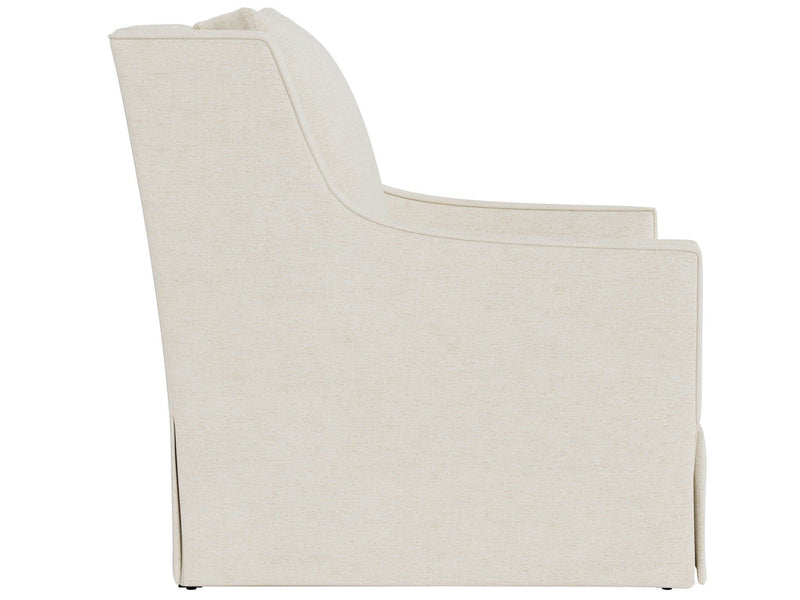 Hudson Swivel Chair White