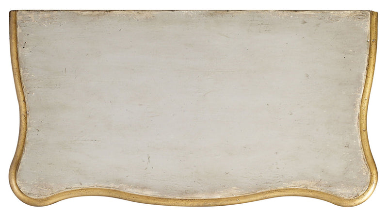 Home Accent - French 2-Drawer Chest - Silver