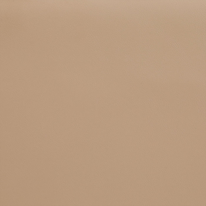 Comfy - Faux Leather Ottoman - Tan