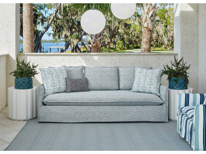 Coastal Living Outdoor / Siesta Key - Outdoor Slipcover Sofa, Special Order - Light Gray