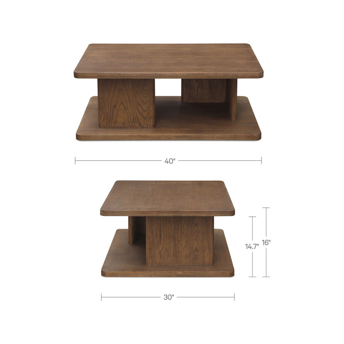 Casey - Small Coffee Table - Dark Brown