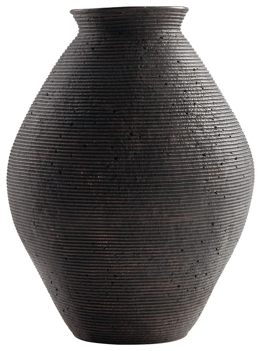 Hannela Antique Brown Vase - Small