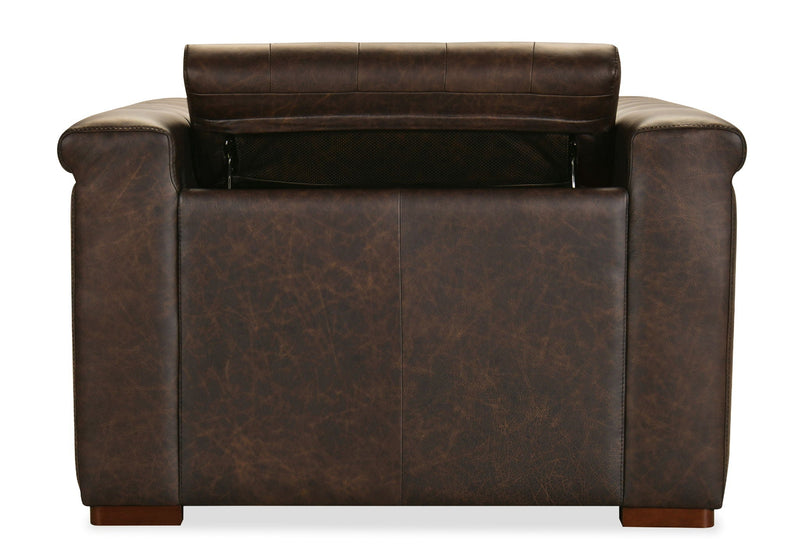 MS - Savion Deux Power Recliner With Power Headrest