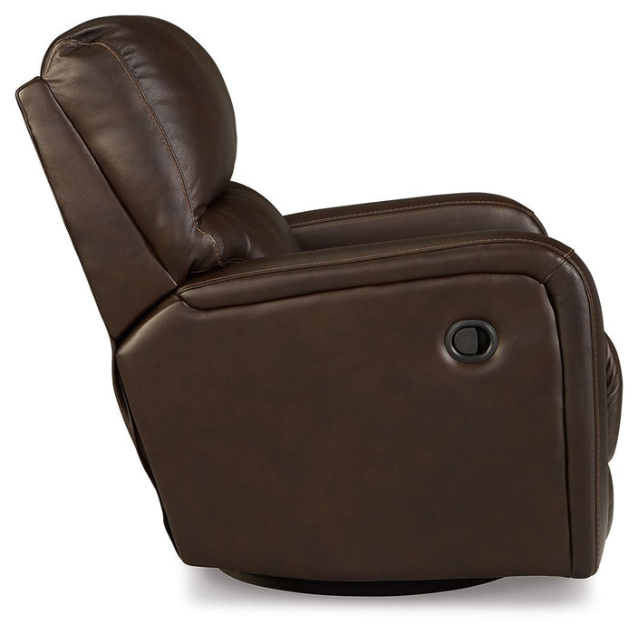 Emberla - Swivel Glider Recliner - Coffee