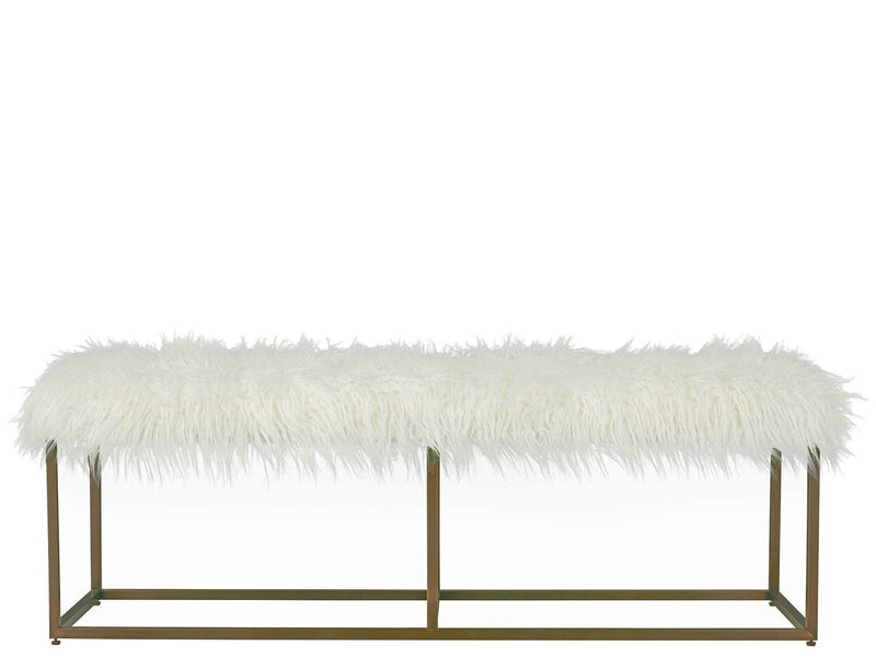 Modern Bench Dark Brown