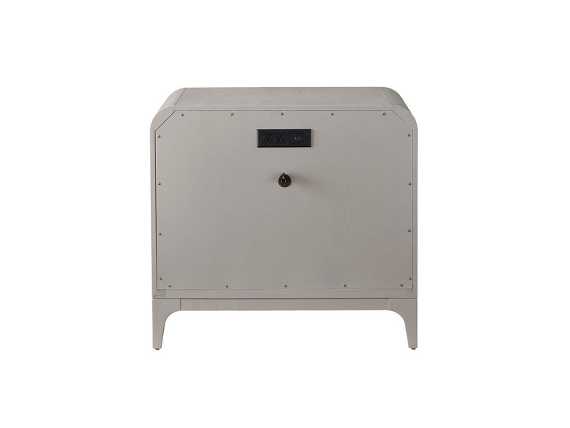 Tranquility Miranda Kerr Home Elevation Nightstand Pearl Silver