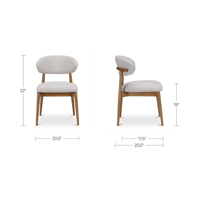 Ellie - Dining Chair - Oatmeal