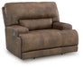 Beckley Place - Power Recliner With Adjustable Headrest - Earth
