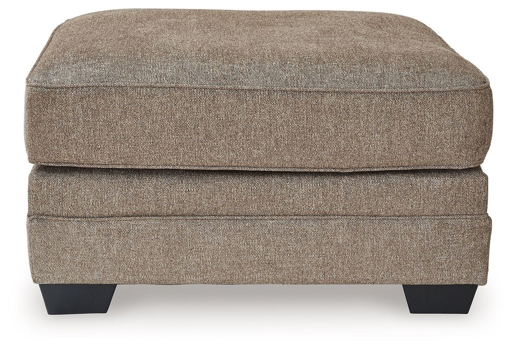 Cannonbrook - Oversized Accent Ottoman - Nutmeg
