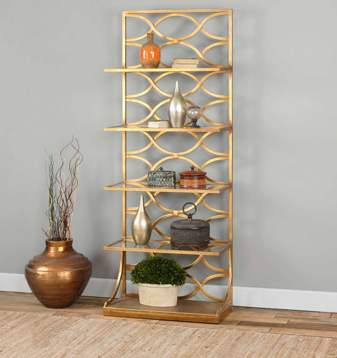Lashaya - Etagere - Gold