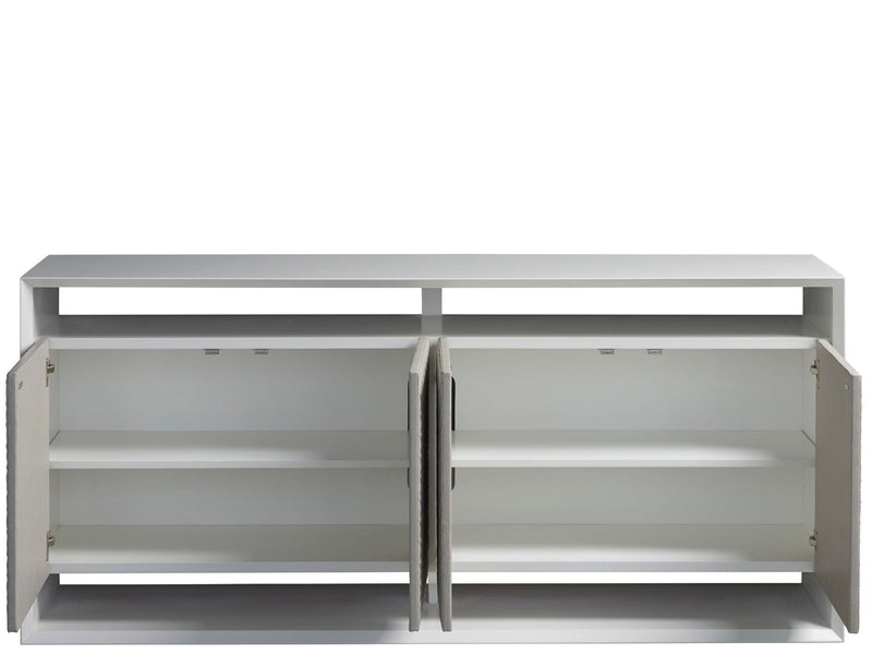 Modern Reynolds Entertainment Console Dark Gray