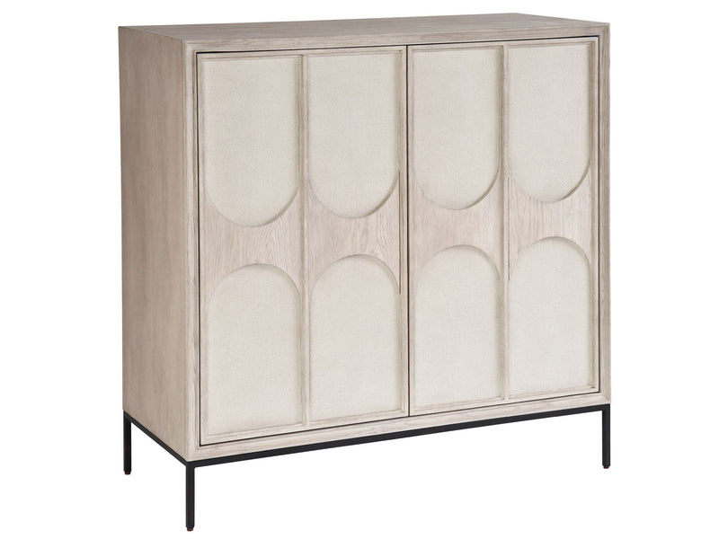 Coalesce - Odessa Bar Cabinet - Light Gray