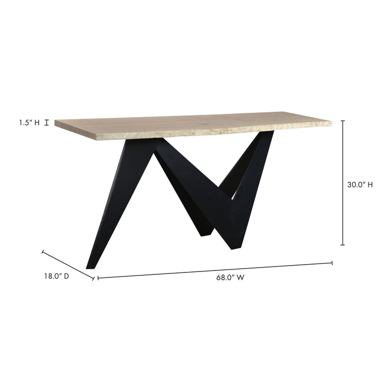 Bird - Console Table - White Oak