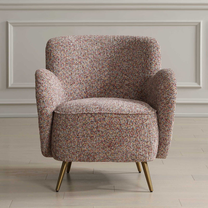 Gemstone - Toned Accent Chair - Confetti