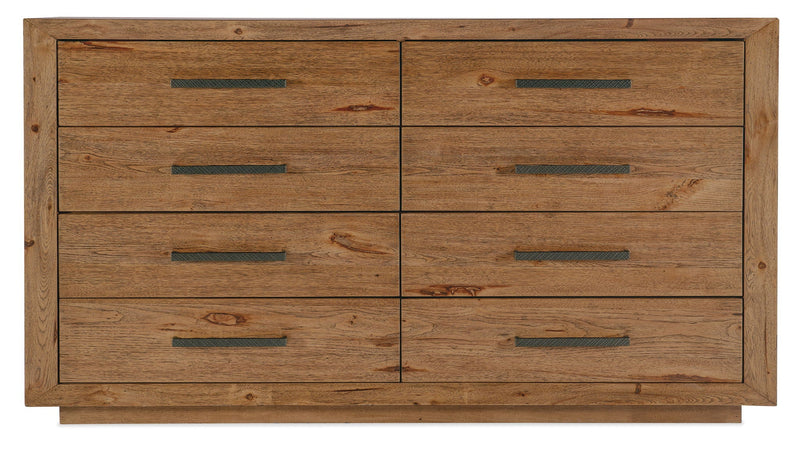 Big Sky - 8-Drawer Dresser - Light Brown