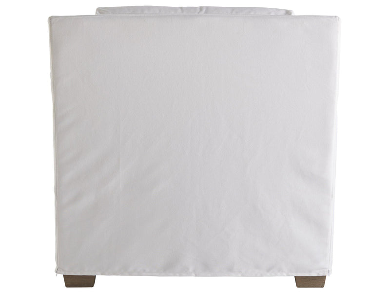 Malibu Slipcover Chair Special Order White