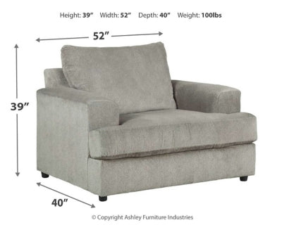 Soletren Queen Sofa Sleeper, Loveseat and Oversized Chair