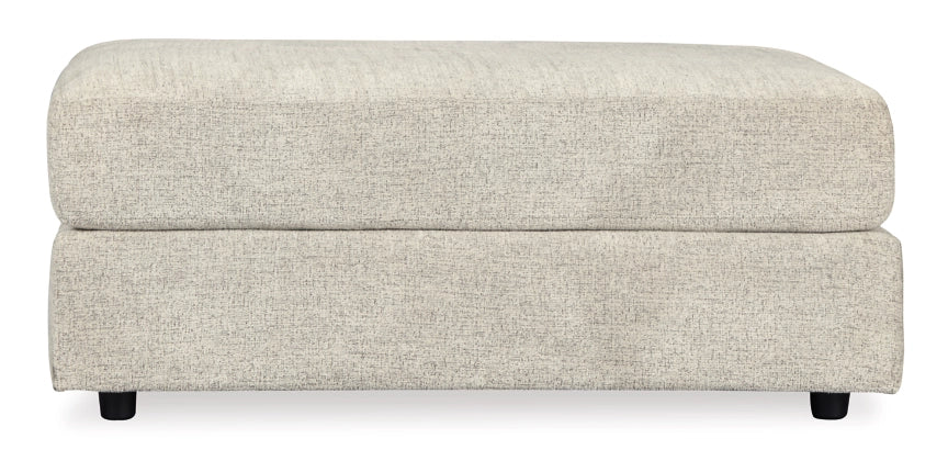 Soletren Oversized Accent Ottoman - Ash