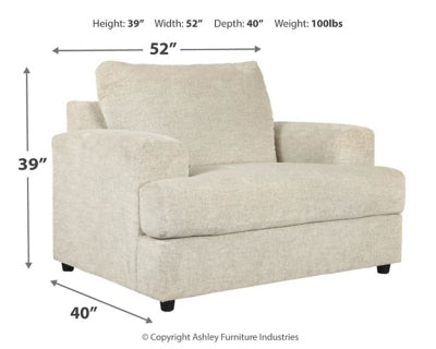 Soletren Sofa, 2 Chairs, and Ottoman