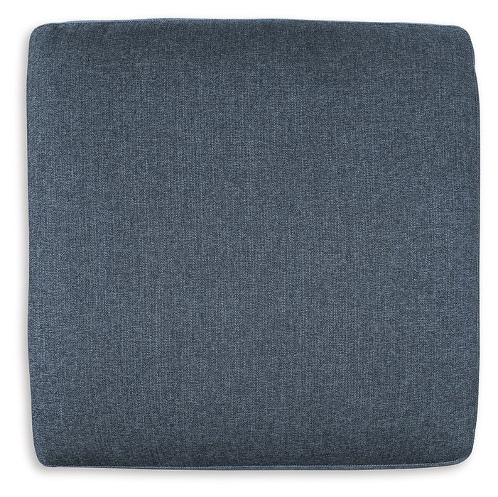 Modmax - Oversized Accent Ottoman - Fabric - Ink