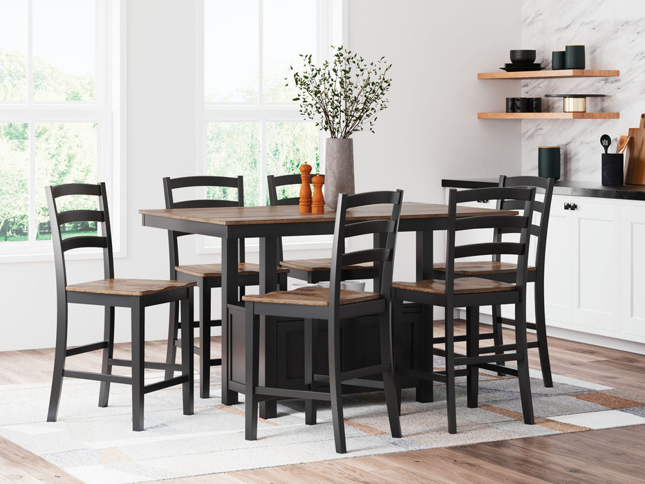 Wildenauer - Counter Dining Room Set
