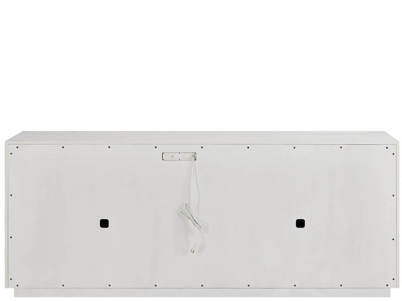 Oasis - Seascape Credenza - Gray / White