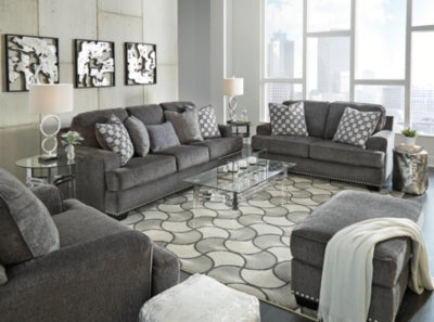 Locklin Sofa, Loveseat, Chair, and Ottoman