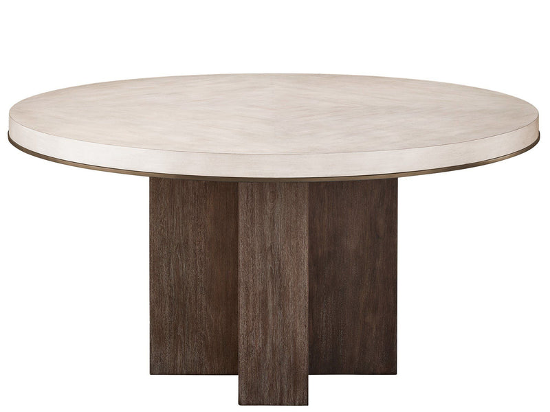 Erinn V x Universal - Topanga Round Dining Table - Beige