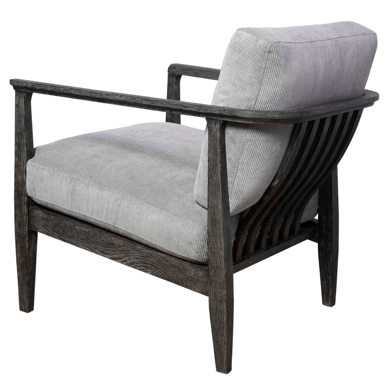 Brunei - Modern Accent Chair - Gray